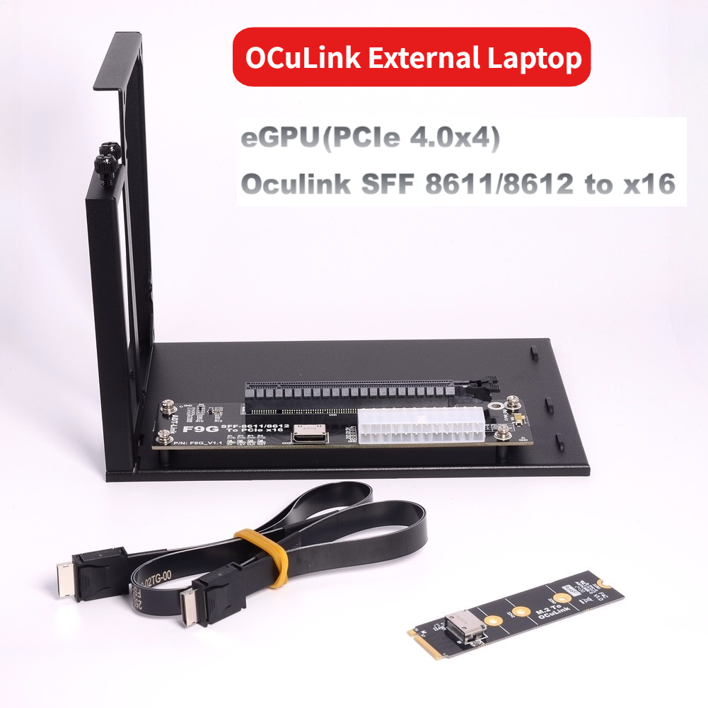 F9G-BK7 PCIe 4.0 X4 64Gbps OCu - đánh giá và giá Oculink Egpu Mini Pc