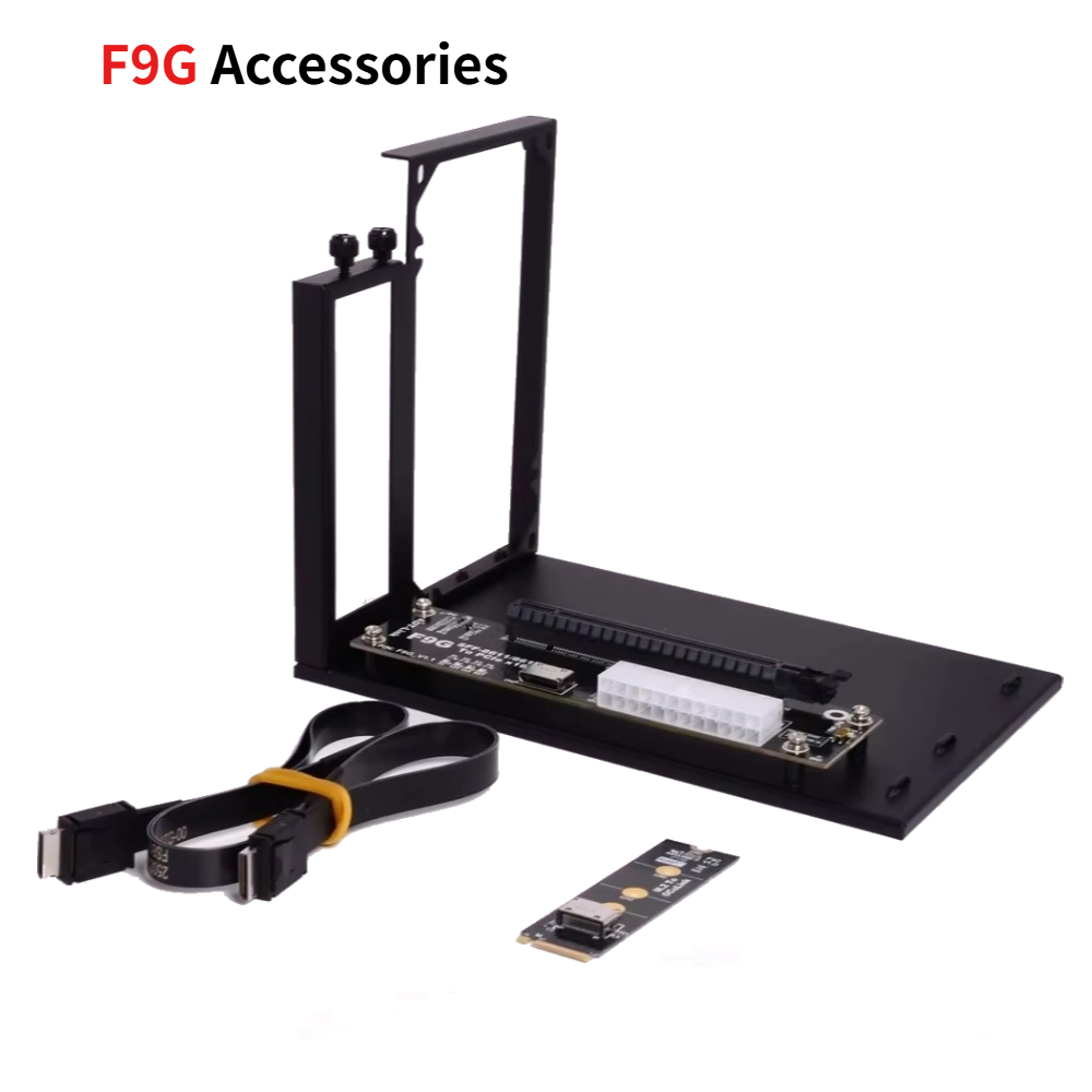F9G-BK7 PCIe 4.0 X4 64Gbps OCu - đánh giá và giá Oculink Egpu Mini Pc