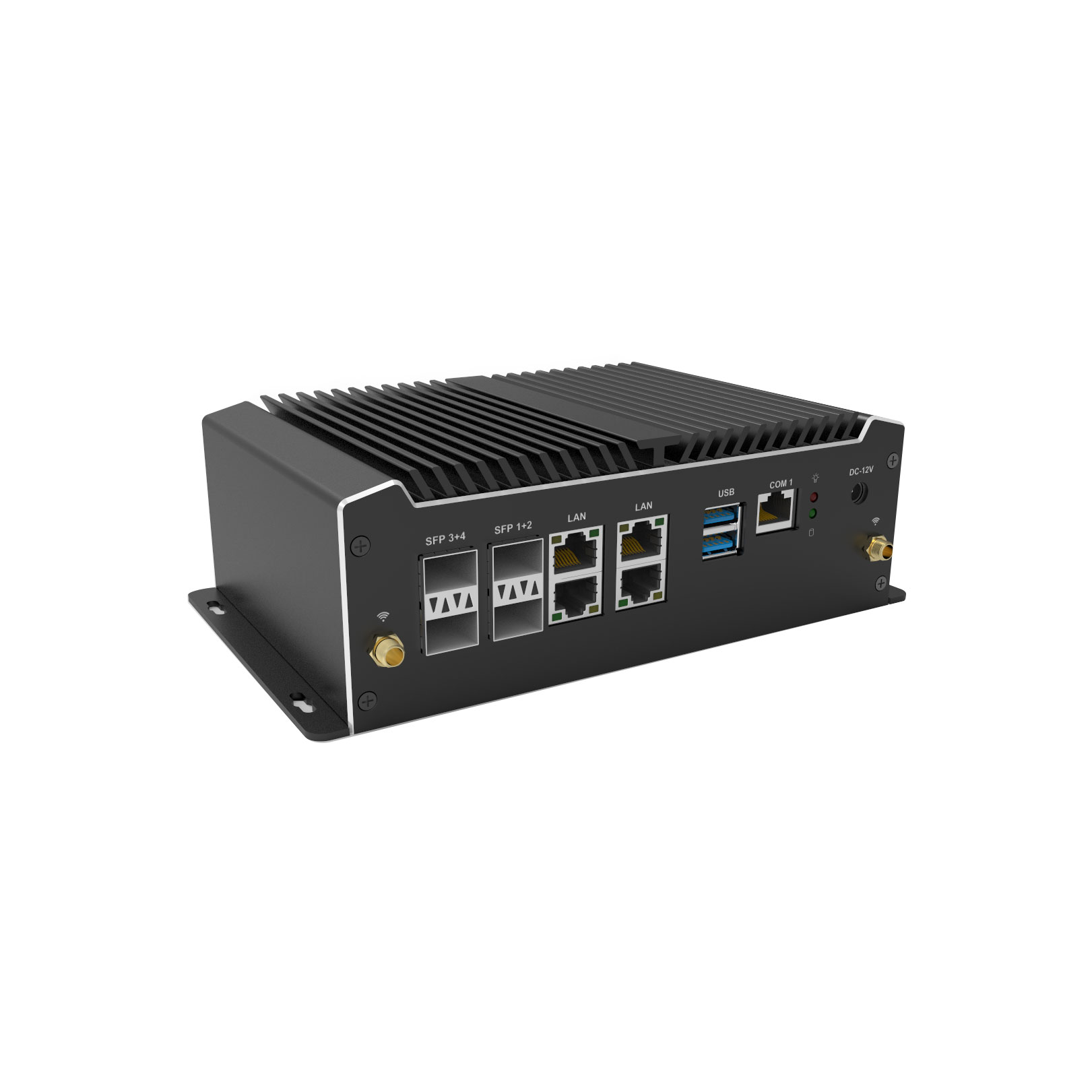 in tel Atom C3758 8-Core Fanle - đánh giá và giá Dual Lan 10G Sfp+ Mini Pc